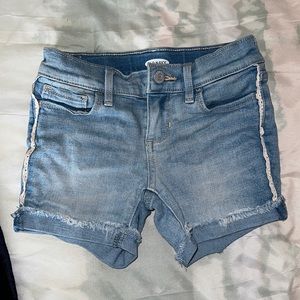 Girls jean shorts